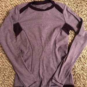Thermal long sleeve athletic shirt